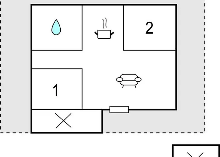 2 Bedroom Awesome In *